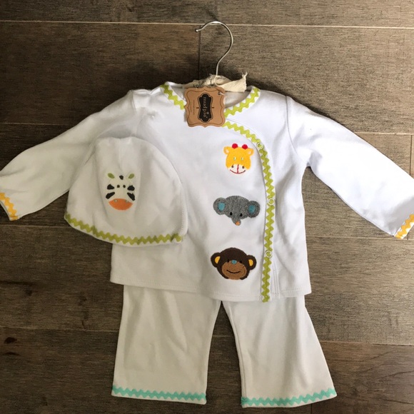 Mud Pie Boathouse Baby Crab Tunic And Legging Set